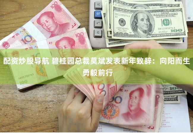 配资炒股导航 碧桂园总裁莫斌发表新年致辞：向阳而生 勇毅前行