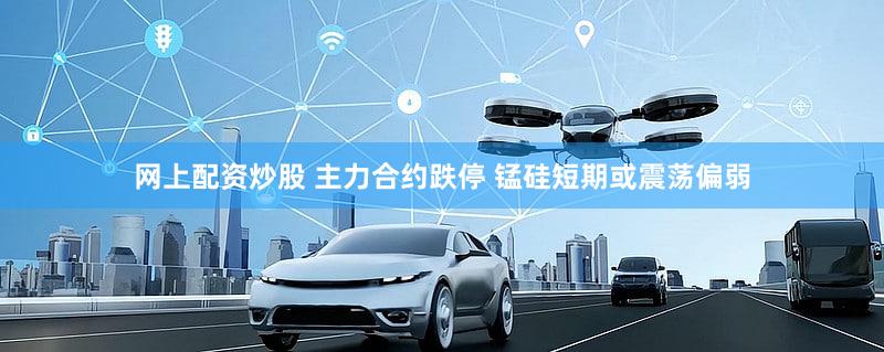 网上配资炒股 主力合约跌停 锰硅短期或震荡偏弱