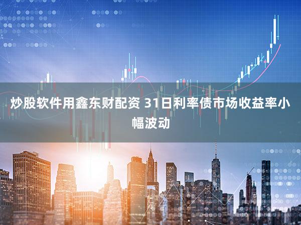 炒股软件用鑫东财配资 31日利率债市场收益率小幅波动